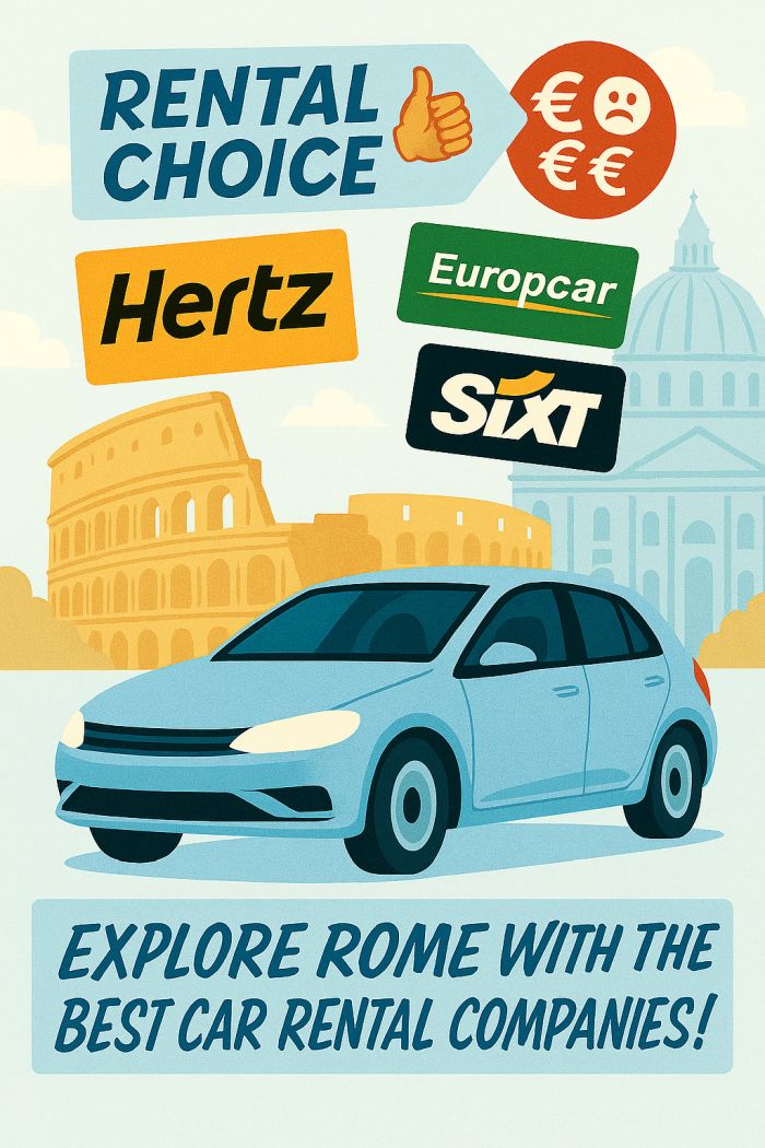 Best Car Rental Companies at Rome Airports