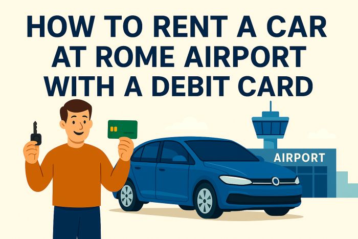 How to Rent a Car at Rome Airport with a Debit Card