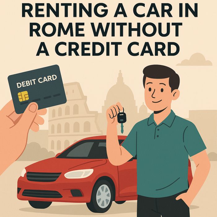 How to Rent a Car in Rome Without a Credit Card