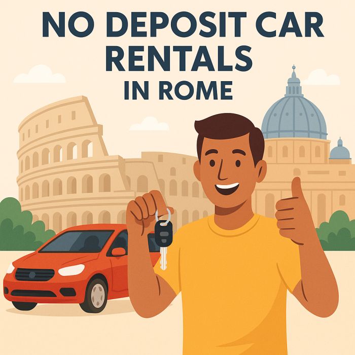 No Deposit Car Rentals in Rome