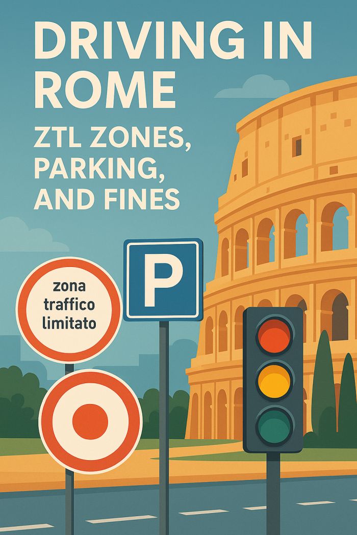 Driving in Rome – ZTL Zones, Parking Rules