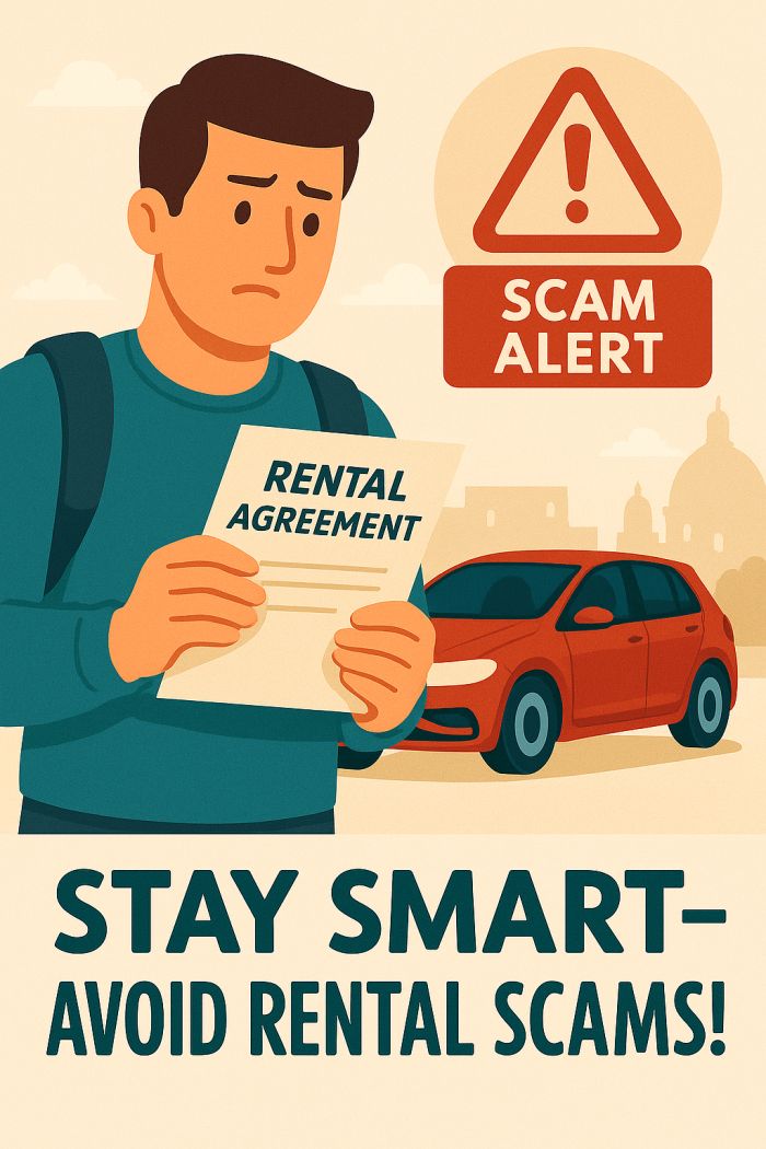 How to Avoid Car Rental Scams at Rome Airports