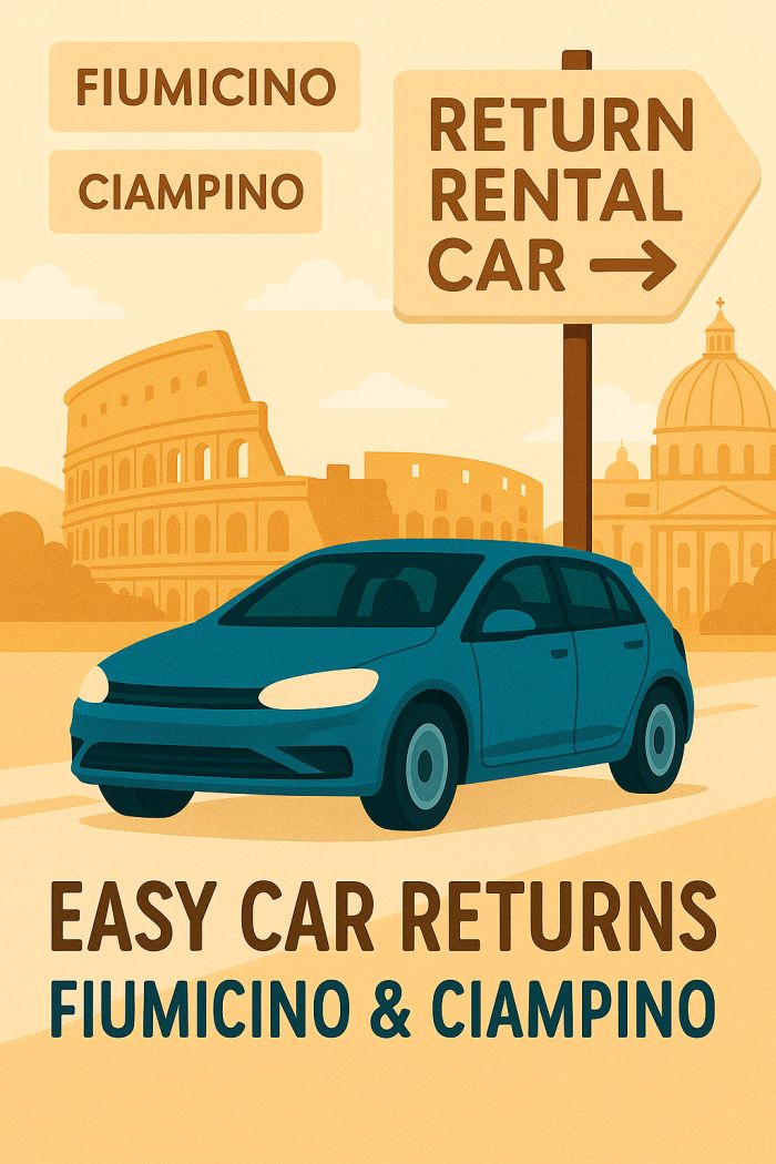 How to Return Your Rental Car at Rome Fiumicino