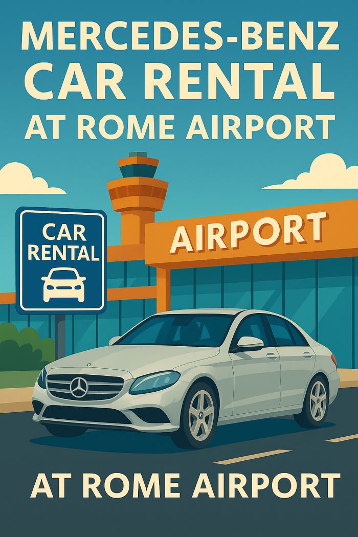 Mercedes-Benz Car Rental at Rome Airport