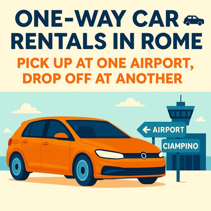 One-Way Car Rentals in Rome