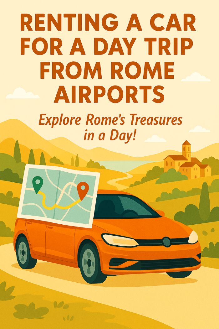 Renting a Car for a Day Trip from Rome Airports