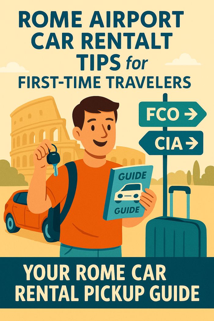 Rome Airport Car Rental Tips for First-Time Travelers