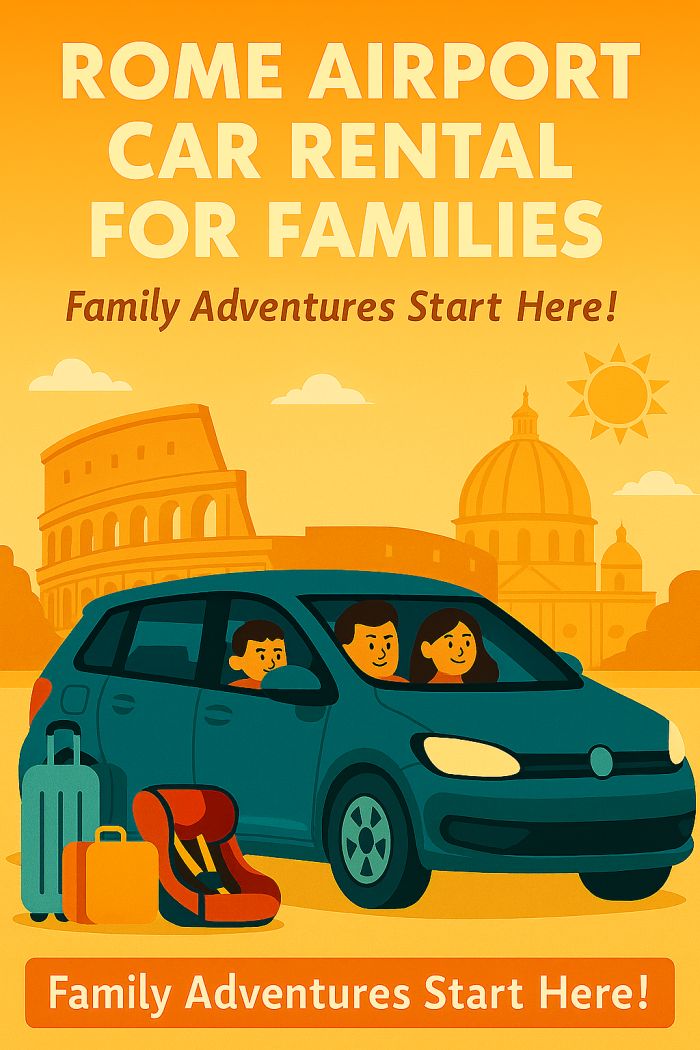 Rome Airport Car Rental for Families