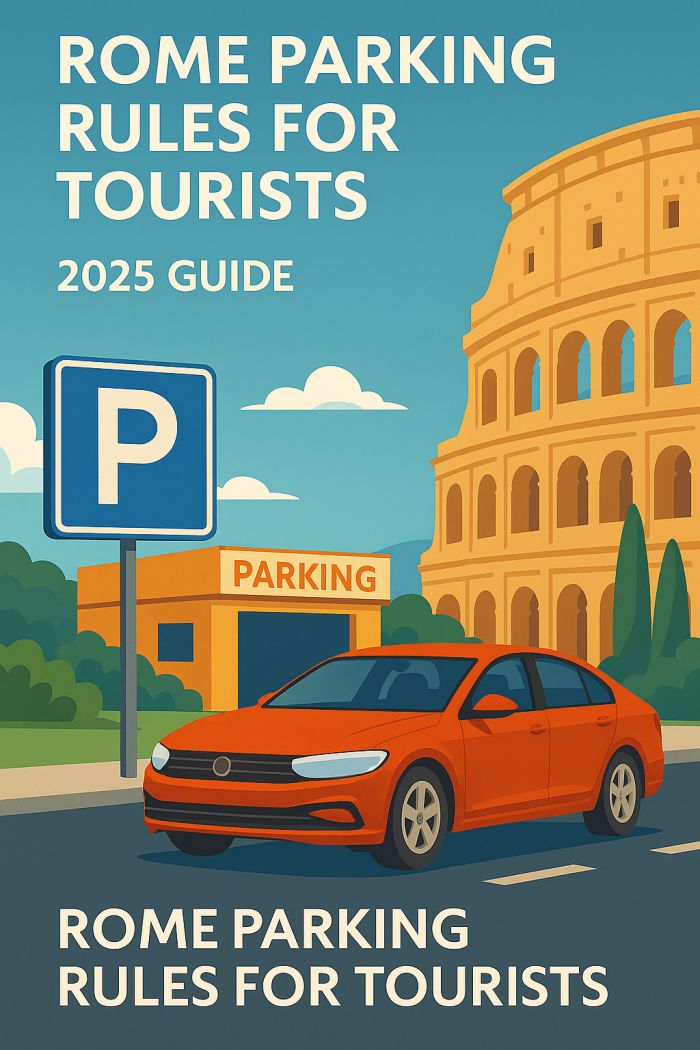 Rome Parking Rules for Tourists (2025 Guide)