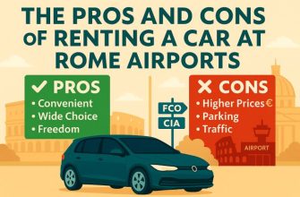 The Pros and Cons of Renting a Car at Rome Airports