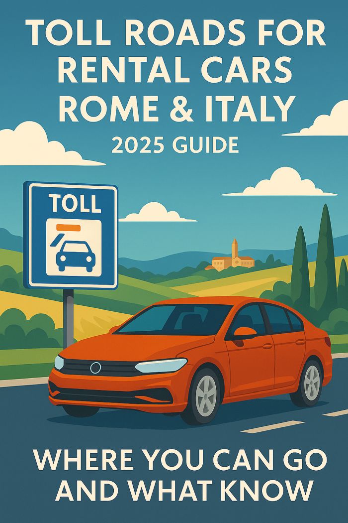 Toll Roads for Rental Cars in Rome & Italy