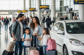 Family Car Rental at Rome Airport