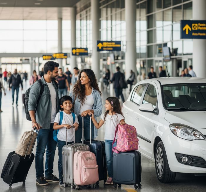 Family Car Rental at Rome Airport