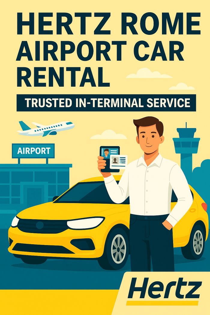 Hertz Car Rental at Rome Fiumicino Airport