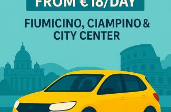 Rent a Car in Rome from €18day