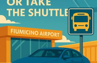 Rent at Rome Airport Terminal or Take the Shuttle