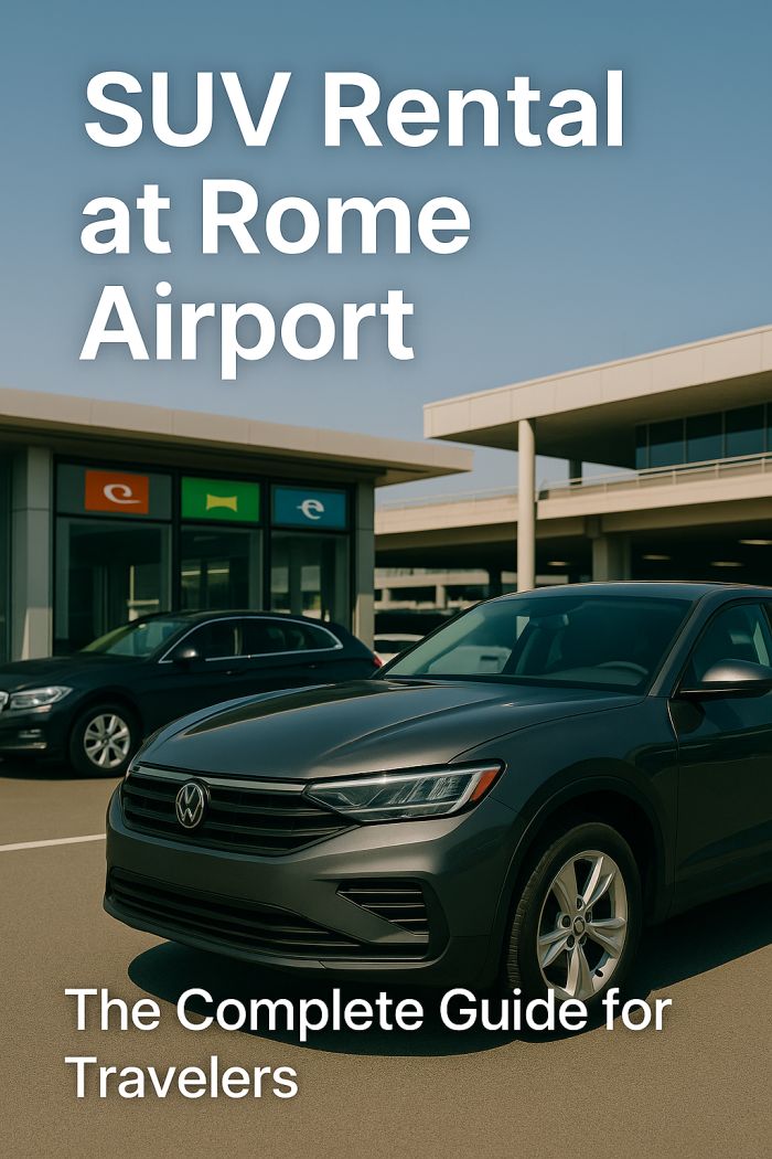SUV Rental at Rome Airport