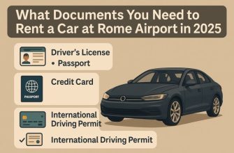 What Documents You Need to Rent a Car at Rome Airport