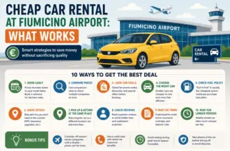 Cheap Car Rental at Fiumicino Airport