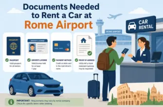 Documents Needed to Rent a Car at Rome Airport