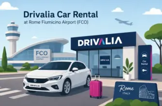 Drivalia Car Rental at Rome Fiumicino Airport