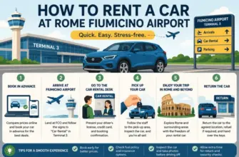 How to Rent a Car at Rome Fiumicino Airport