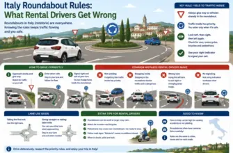 Italy Roundabout Rules