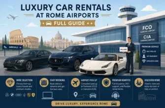 Luxury Car Rentals at Rome Airports