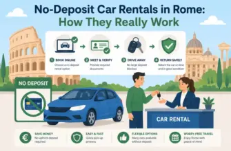 No-Deposit Car Rentals in Rome