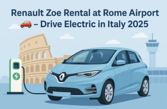 Renault Zoe Rental Rome Airport