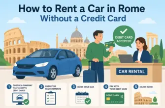 Rent a Car in Rome With No Credit Card