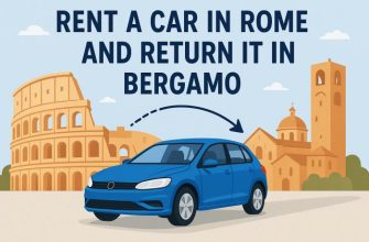 Rent a Car in Rome and Return in Bergamo