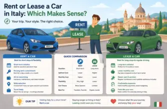 Rent or Lease a Car in Italy