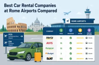 Renting From Budget at Fiumicino