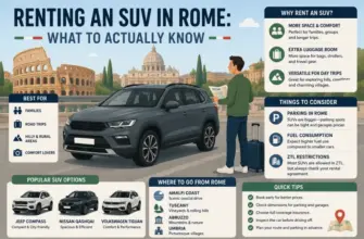 SUV Rental at Rome Airport