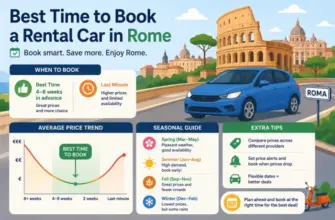 Best Time to Book a Rental Car in Rome