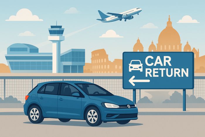 Car Return in Rome – Best Locations