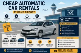 Cheap Automatic Car Rentals at Rome Airport