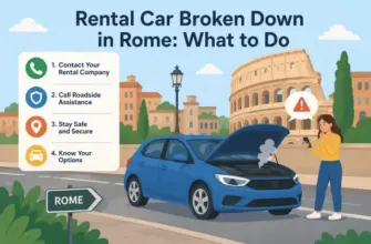 Rental Car Broken Down in Rome