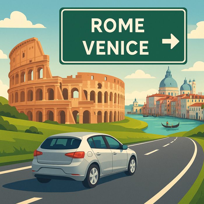 Rome to Venice Car Rental