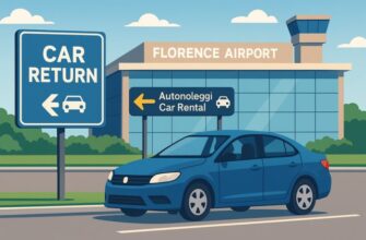 Car Return at Florence Airport