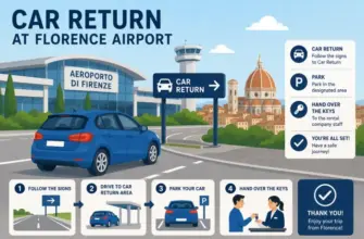 Car Return at Florence Airport