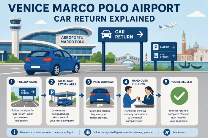 Returning a Rental Car at Venice Airport