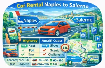 Car Rental Naples to Salerno
