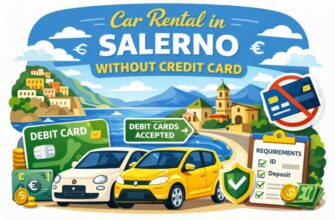 Car Rental in Salerno Without a Credit Card