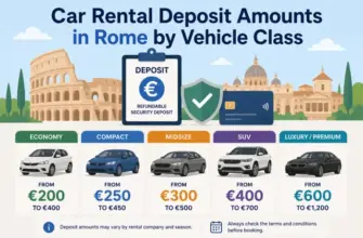 Rome Car Hire Deposit