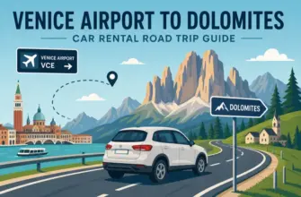 Venice Airport to Dolomites Car Rental