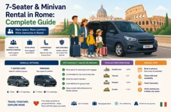 7-Seater & Minivan Rental in Rome