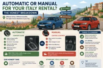 Automatic or Manual for Your Italy Rental