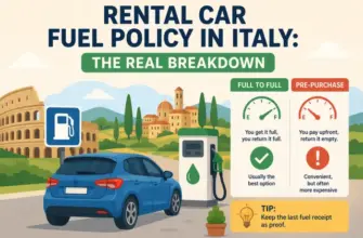 Rental Car Fuel Policy in Italy